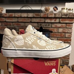 Vans Atwood Deluxe Floral Party Taupe Men’s Sneakers [Select Size]